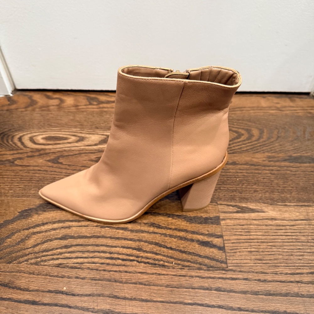 Kookai Leather Booties in Tan - Size 10 us / size 40 eu - Picture 6 of 11